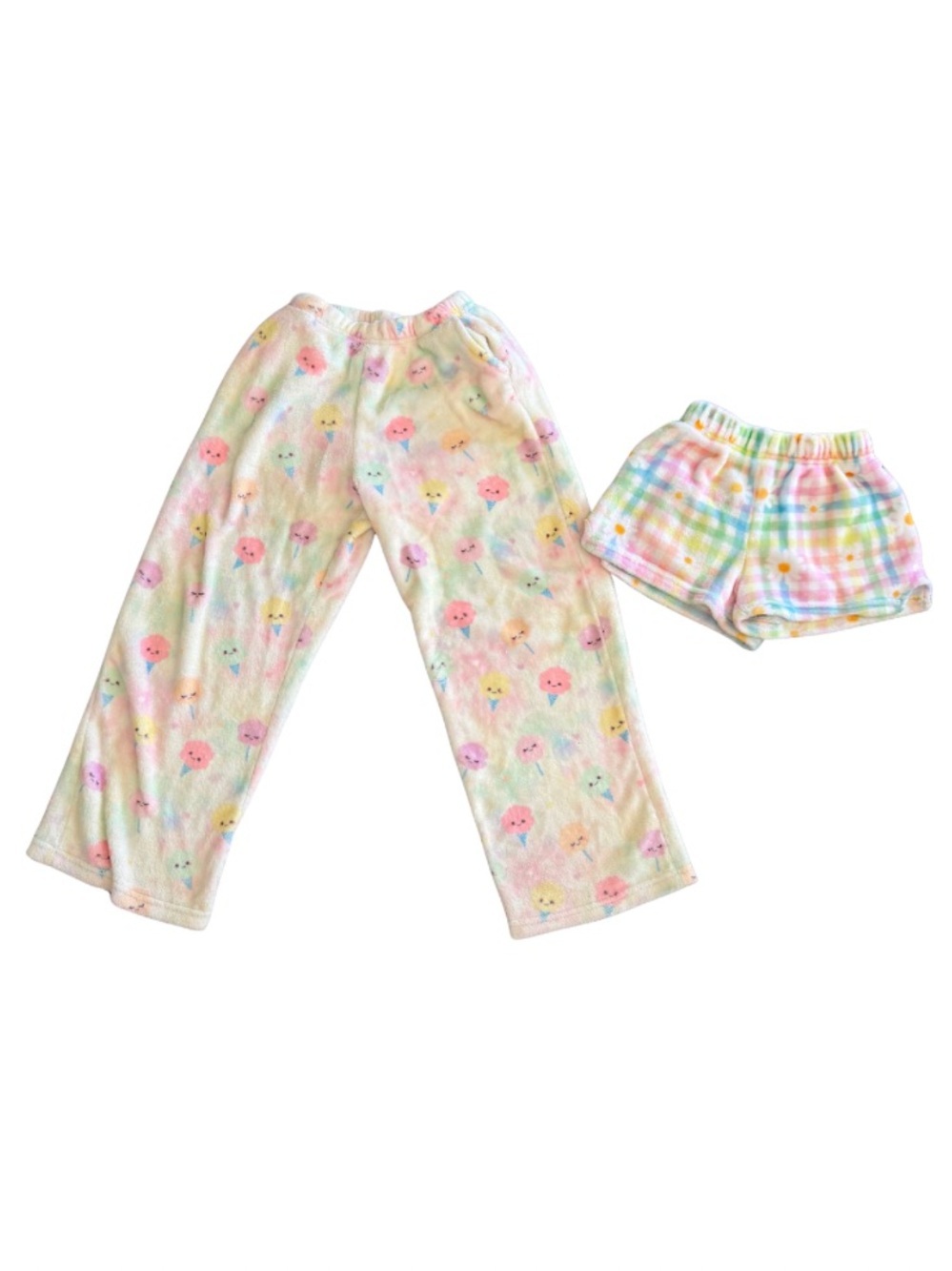 ✨ iScream Plush Pajama Bundle 6/8 Tween Sleepover Pants & Shorts